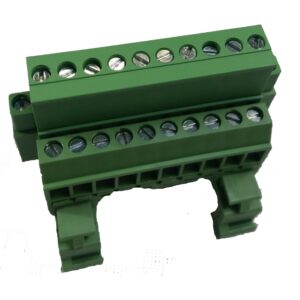 Afneembare connector DIN rail 10 polig