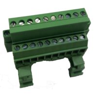 Afneembare connector voor DIN rail