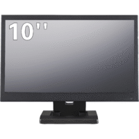 10 inch monitor in metalen behuizing