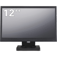 12 inch monitor in metalen behuizing