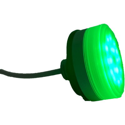 30L20GR – Groene LED Lamp in aluminium behuizing – In te bouwen in oude gat maten (Voormalig HT30L1 & HT30L6)