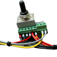 61D Switch met PCB bedraad