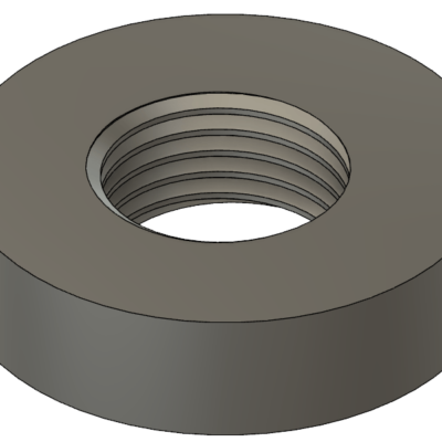Verloop ring 3 RVS