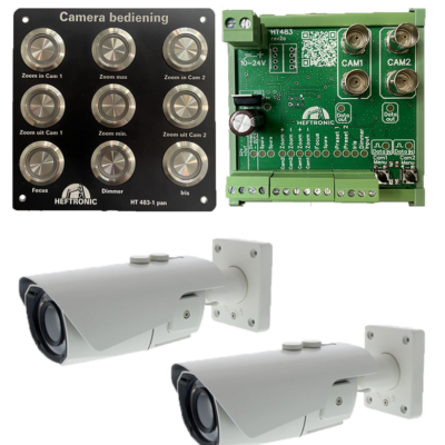 Zoompakket B.B. + S.B. – Camera aansturing over coax