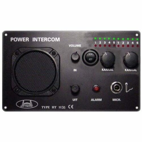 HT 1135 – Intercom, inbouw 10 kanalen en oproep