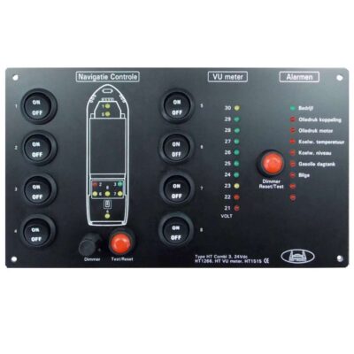 HT CombiNL 3, HT1266, HT1515, LED volt-meter