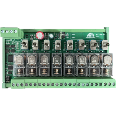 HT Rel 8 M, RS485 – Modbus aansturing,